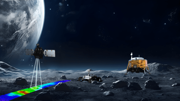 KIGAM의 우주자원 탐사개발 모식도-더 자세한 해당 내용은 KIGAM 블로그에서 볼 수 있다.