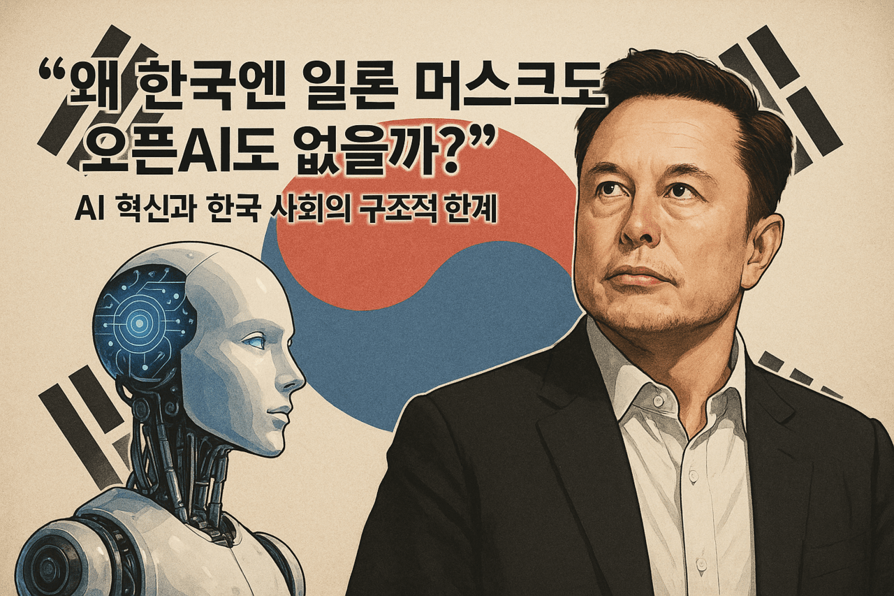 왜 한국엔 일론 머스크도, 오픈AI도 없을까? < News / AI < 기사본문 - 본헤럴드