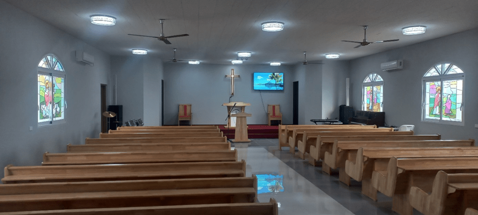 재건축된 본당 ©박상기 선교사