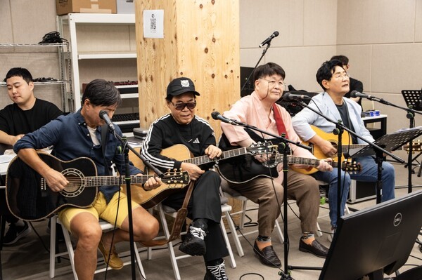 이상벽 빠진  싱어들의 연습 모습