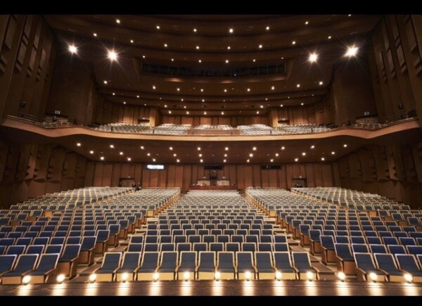 경기아트센터대극장 내부 전경