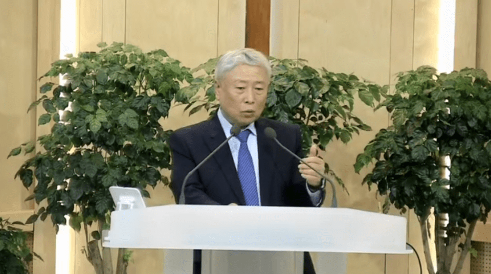 김주헌 목사(북교동성결교회 담임, 기성 증경총회장)