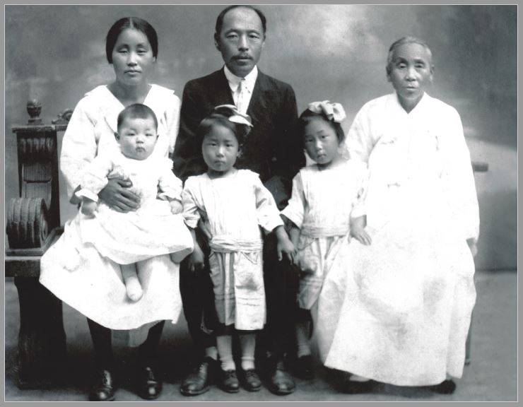 김영학 목사 가족 사진