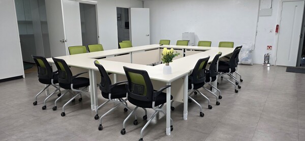 최근 마련된 '힐링 밀리터리 센터' 내부 광경.